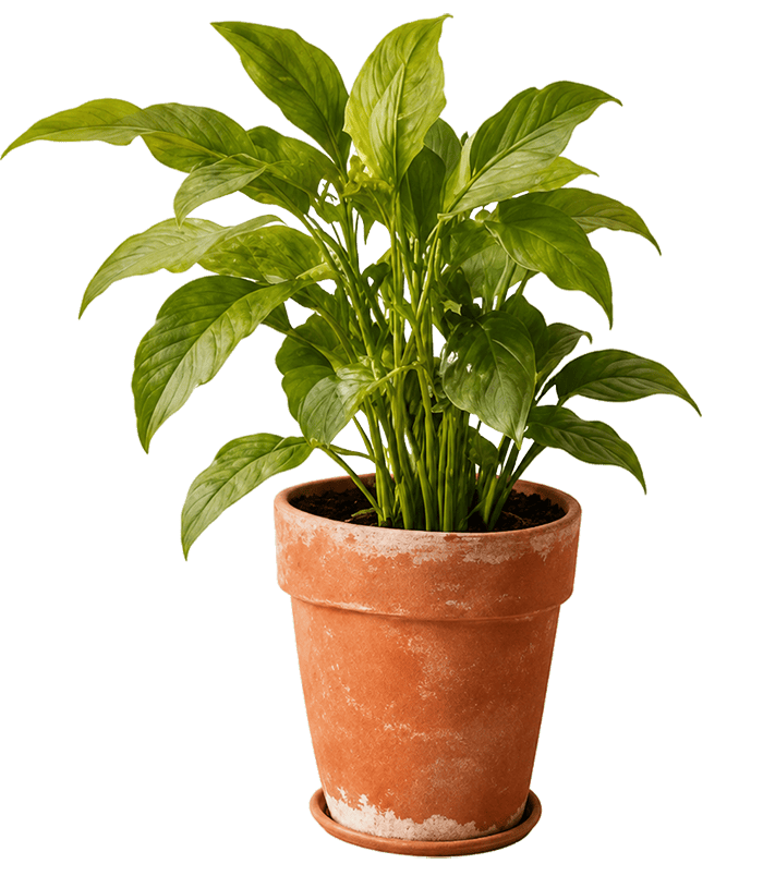 pianta in vaso